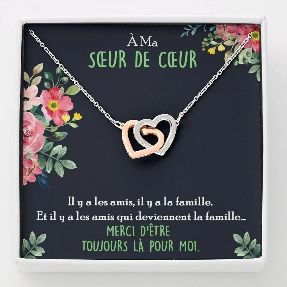 ONELOVE • Collier Meilleures Amies Double Cœur
