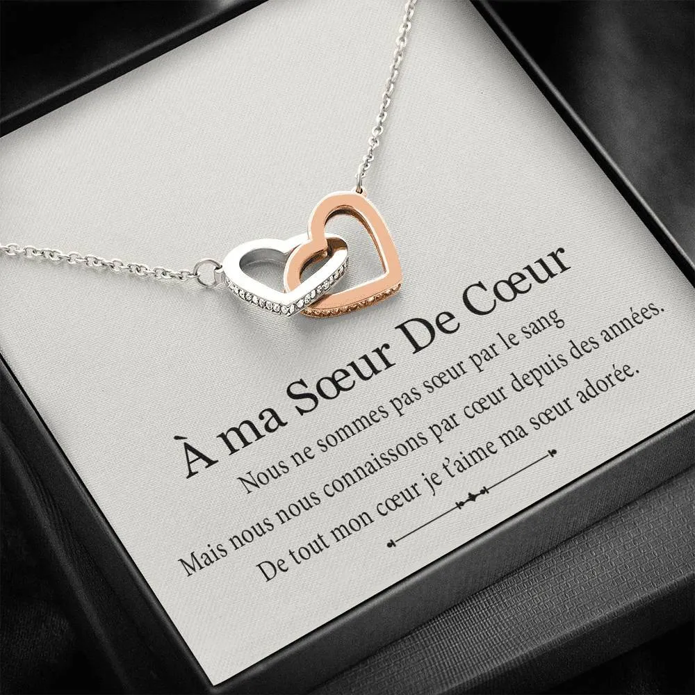 ONELOVE • Collier Meilleures Amies Double Cœur