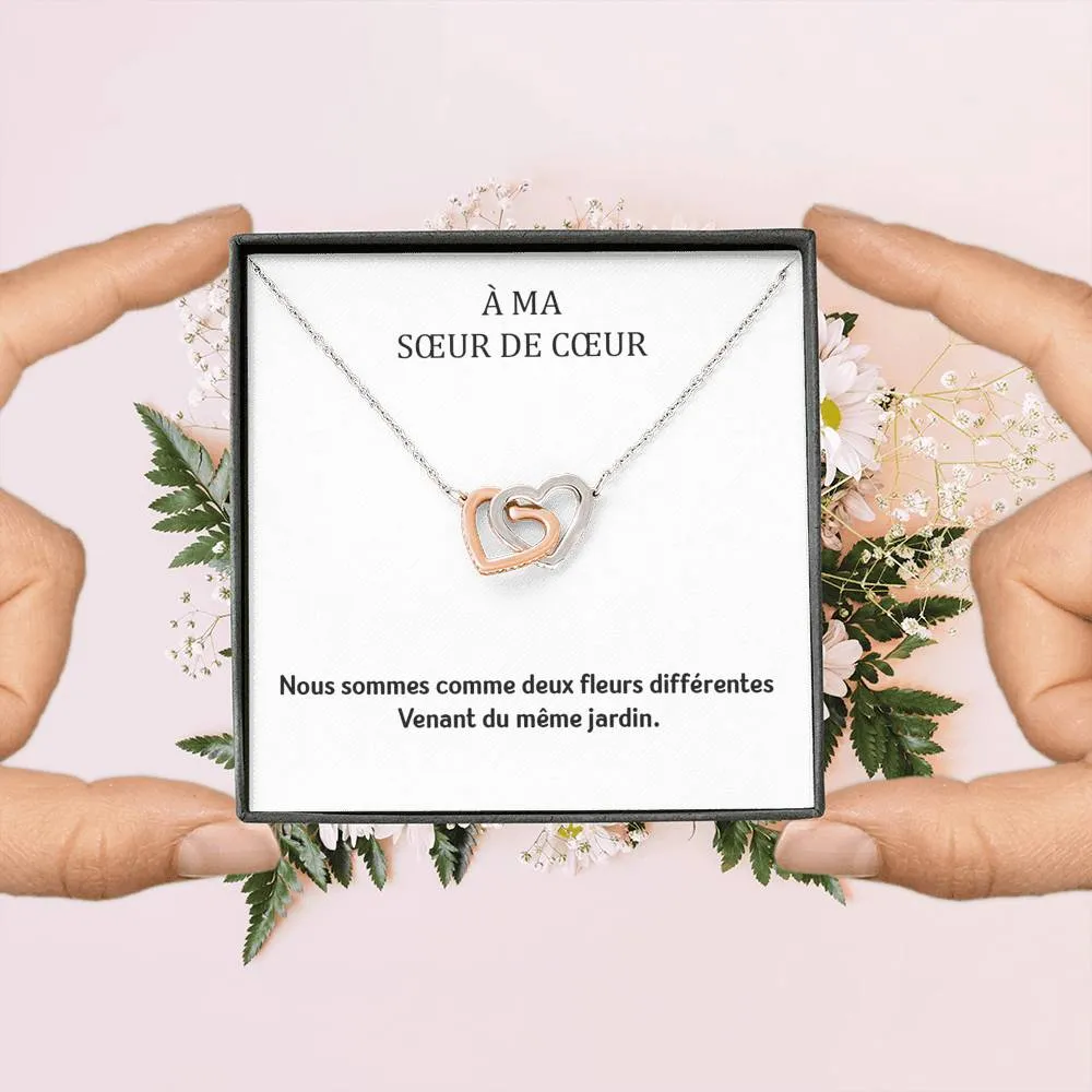 ONELOVE • Collier Meilleures Amies Double Cœur