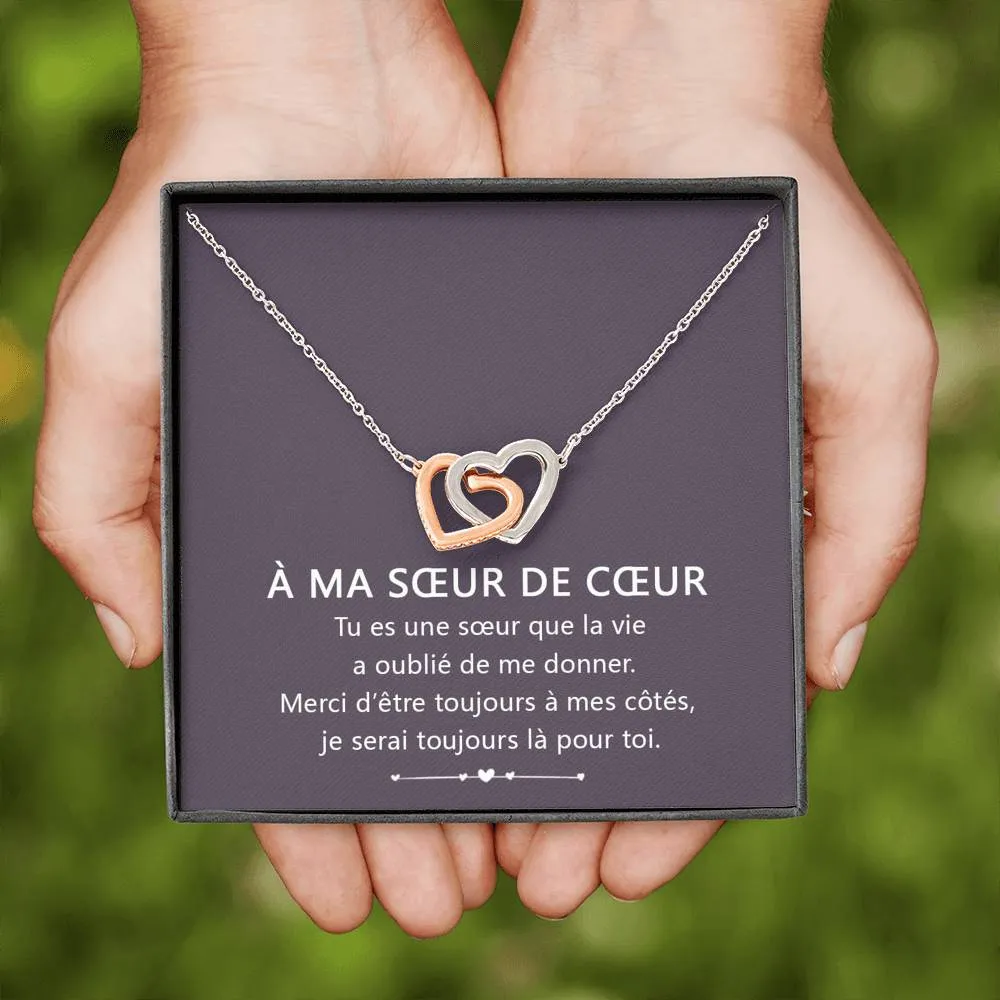 ONELOVE • Collier Meilleures Amies Double Cœur