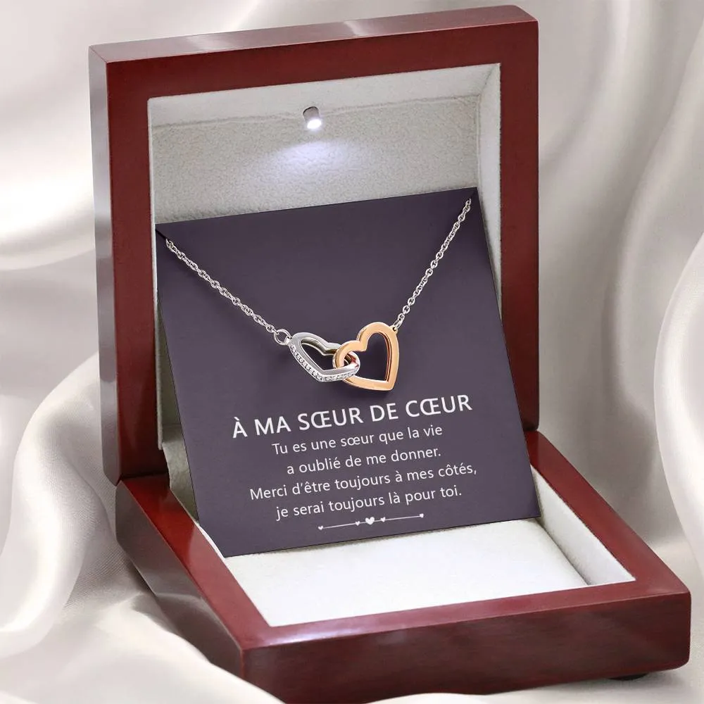 ONELOVE • Collier Meilleures Amies Double Cœur