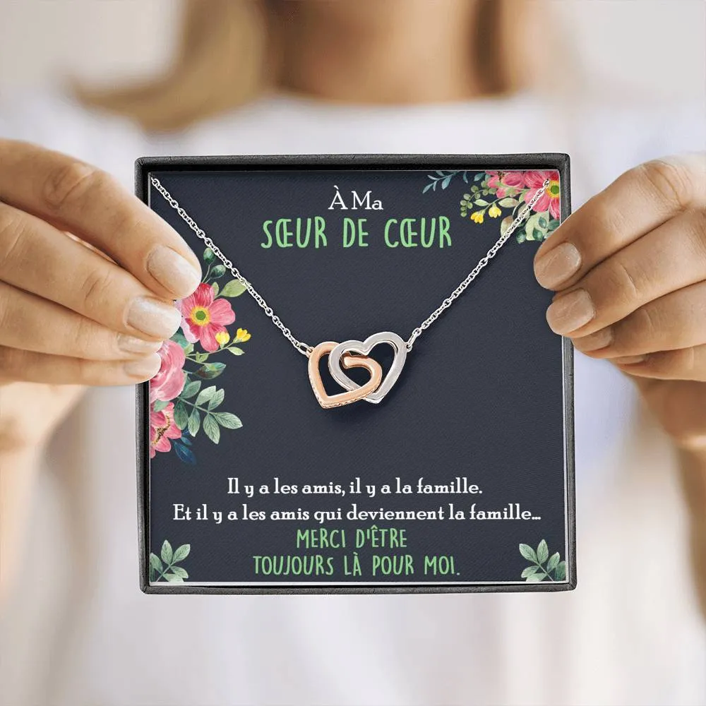 ONELOVE • Collier Meilleures Amies Double Cœur