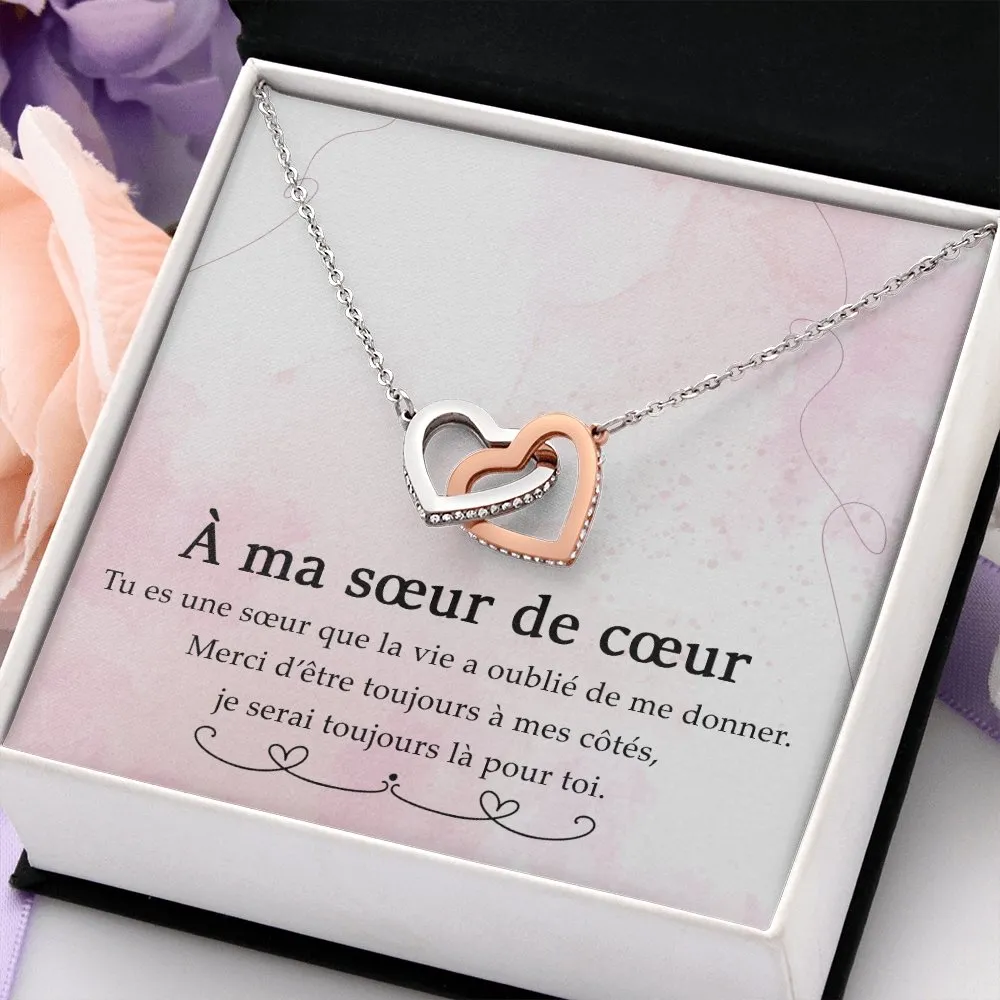 ONELOVE • Collier Meilleures Amies Double Cœur
