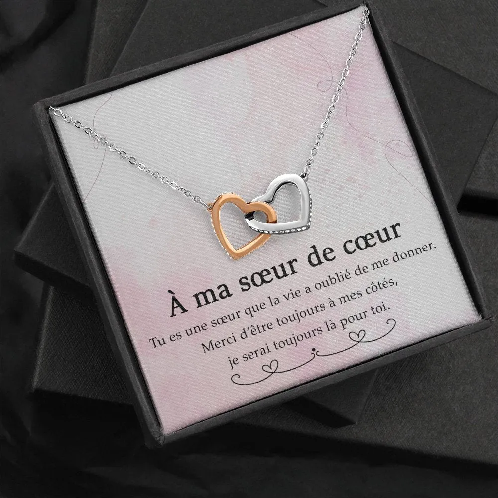ONELOVE • Collier Meilleures Amies Double Cœur