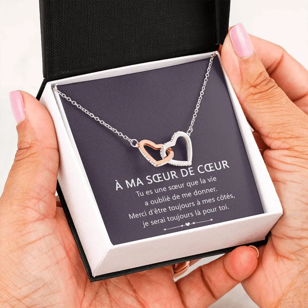 ONELOVE • Collier Meilleures Amies Double Cœur