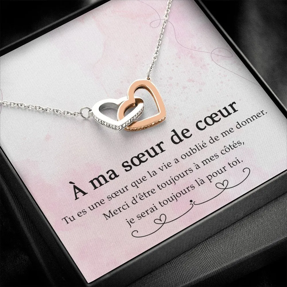 ONELOVE • Collier Meilleures Amies Double Cœur