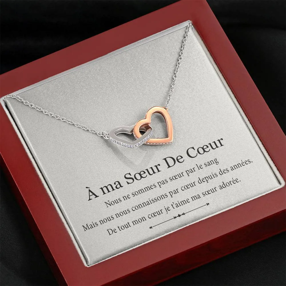 ONELOVE • Collier Meilleures Amies Double Cœur