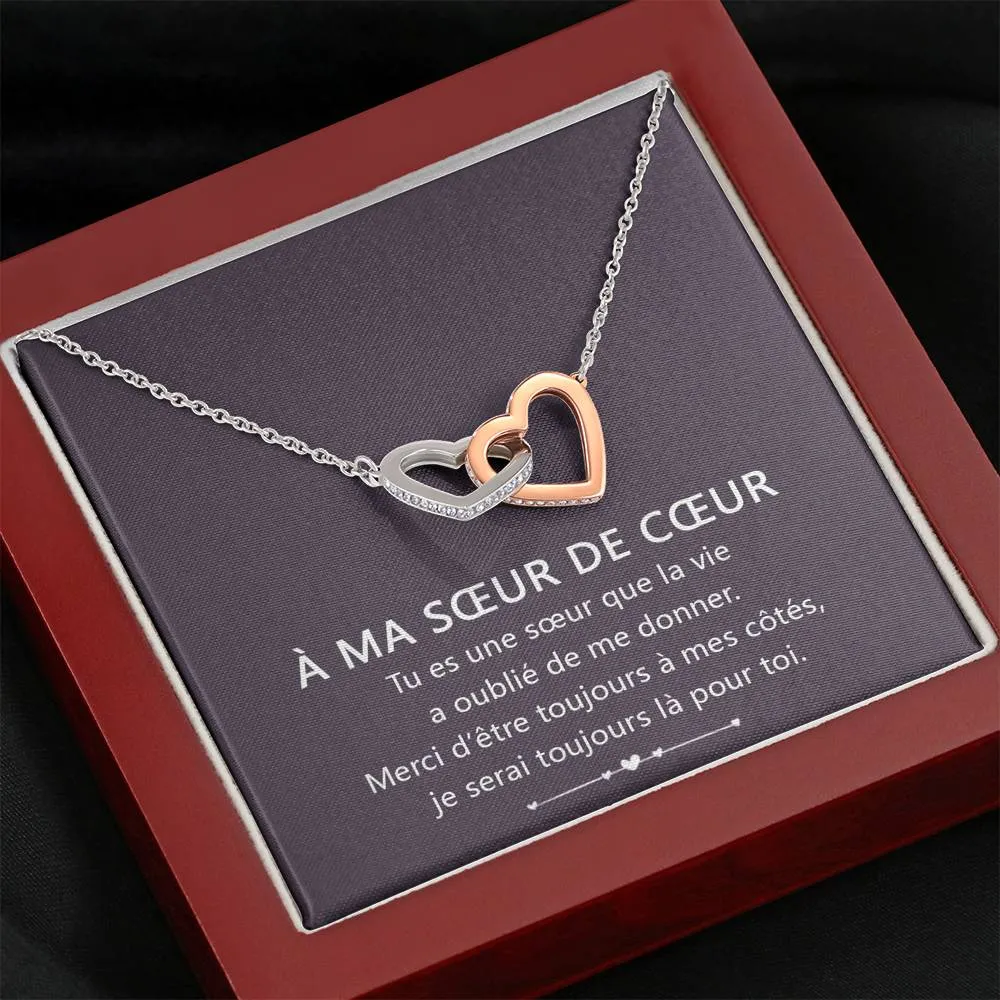 ONELOVE • Collier Meilleures Amies Double Cœur