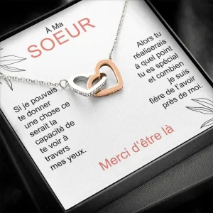 ONELOVE • Collier Sœurs Double Cœur