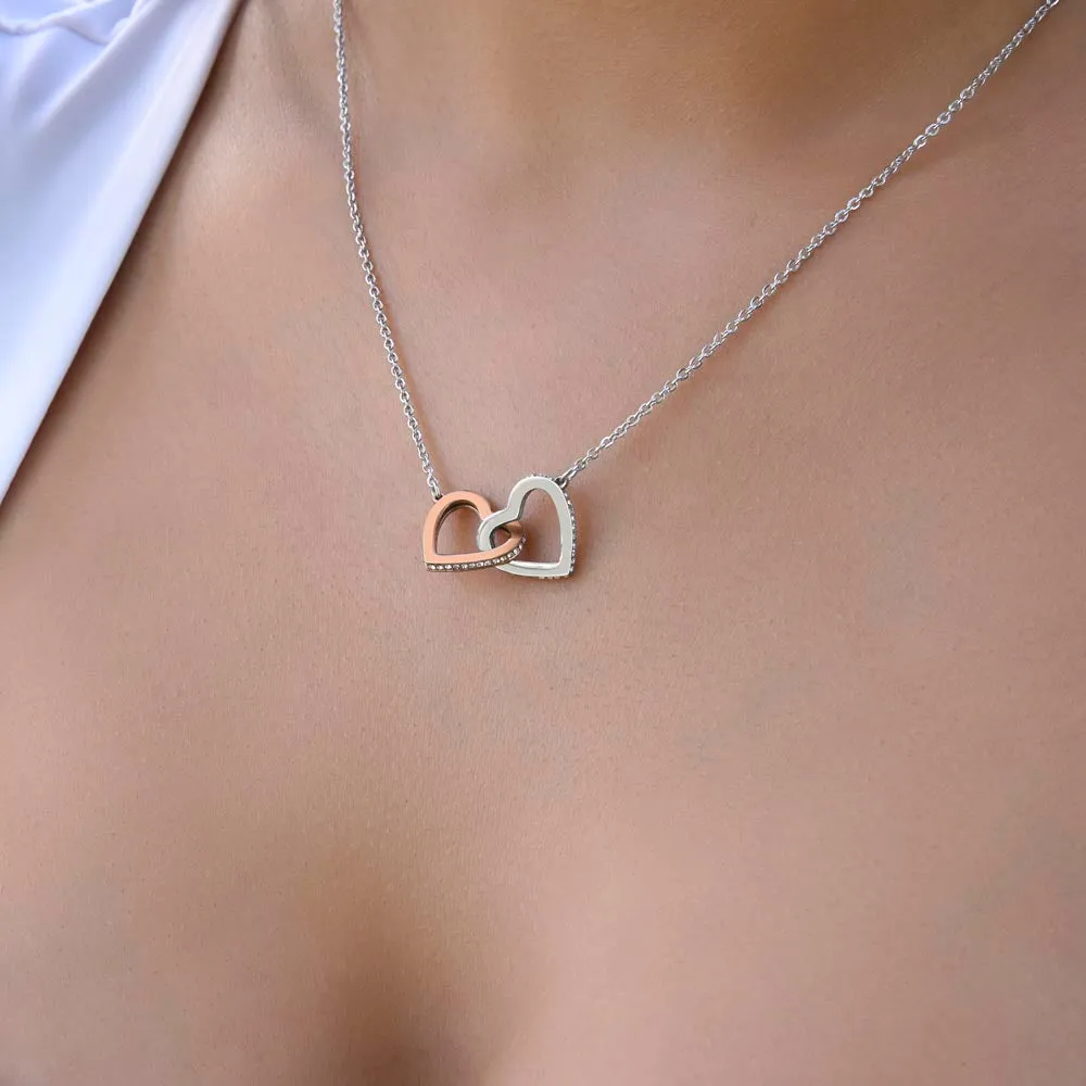 ONEMOM • Collier Déclaration Maman Double Cœur