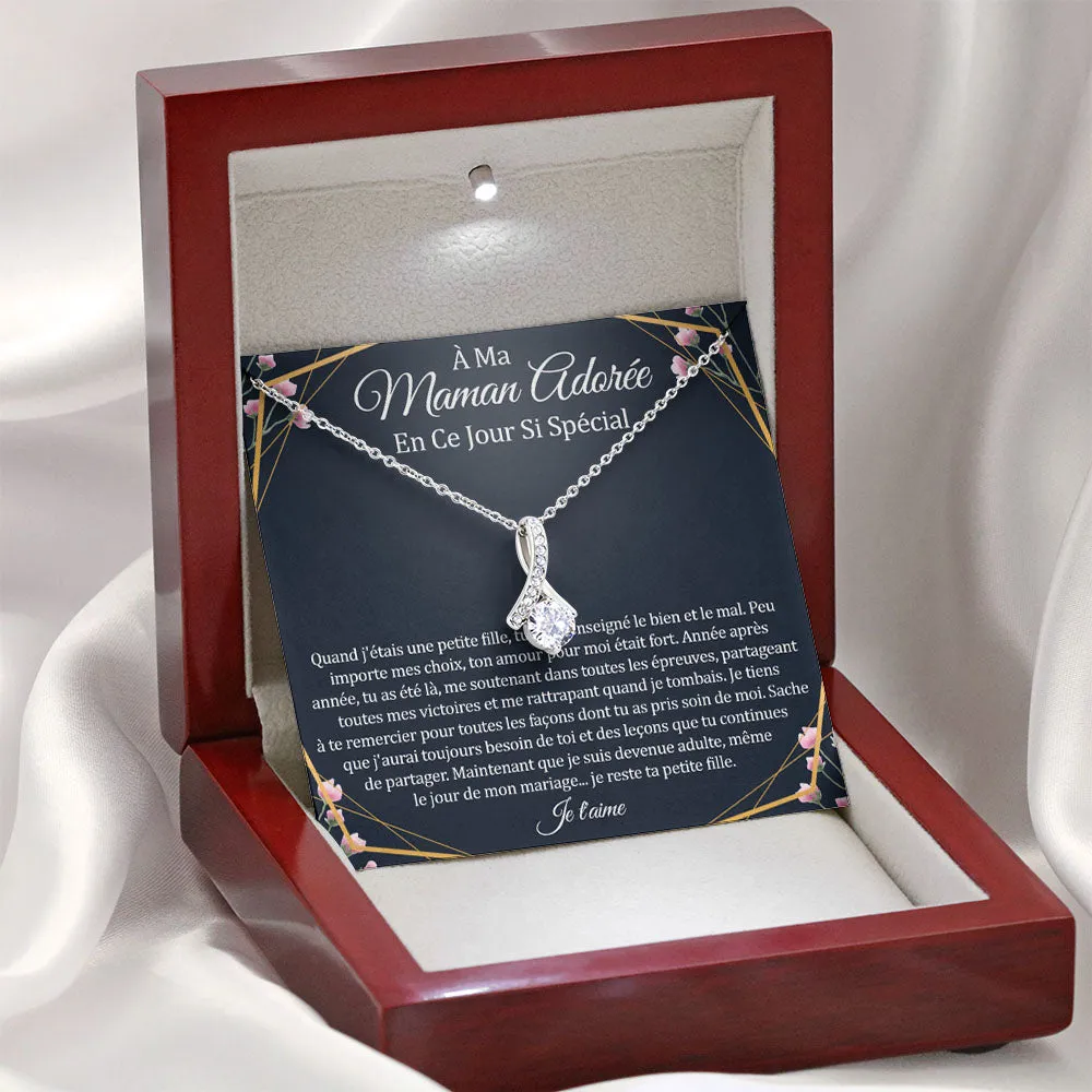 ONEMOM • Collier Déclaration Maman Elixir