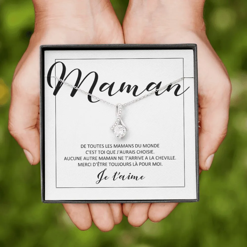 ONEMOM • Collier Déclaration Maman Elixir