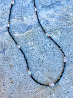 Opal Fire Necklace