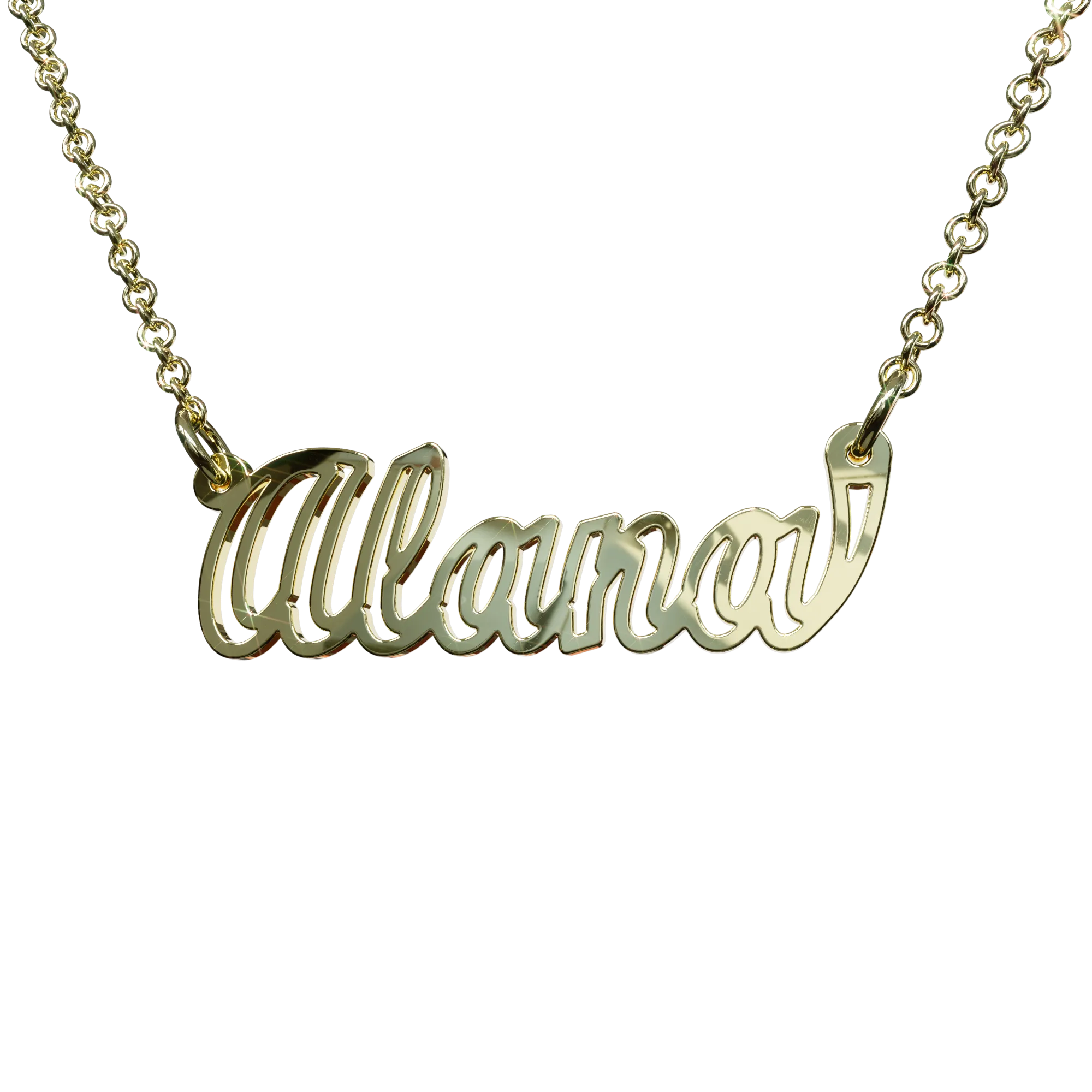 Open-Air Serene Nameplate