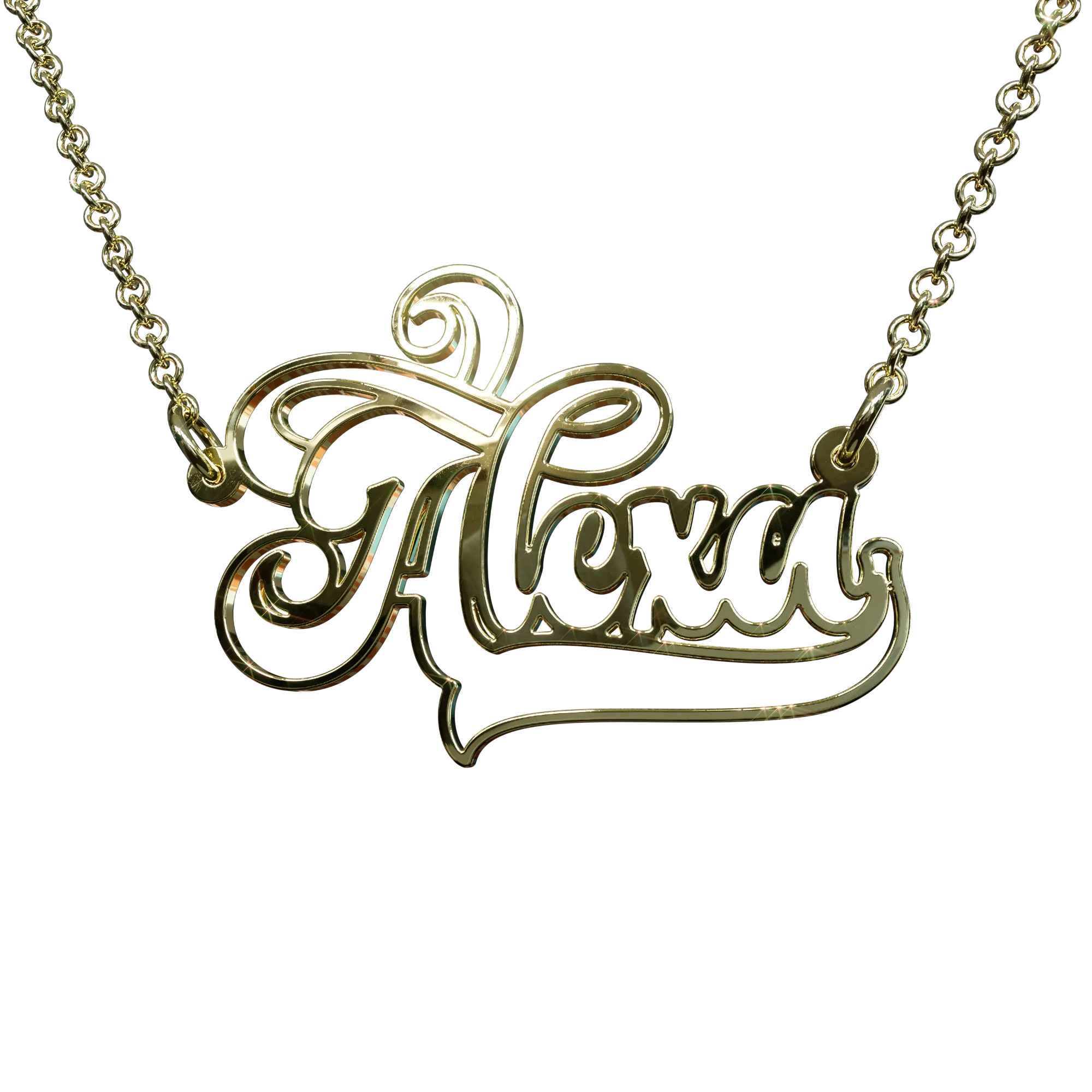 Open-Air Velvet Nameplate