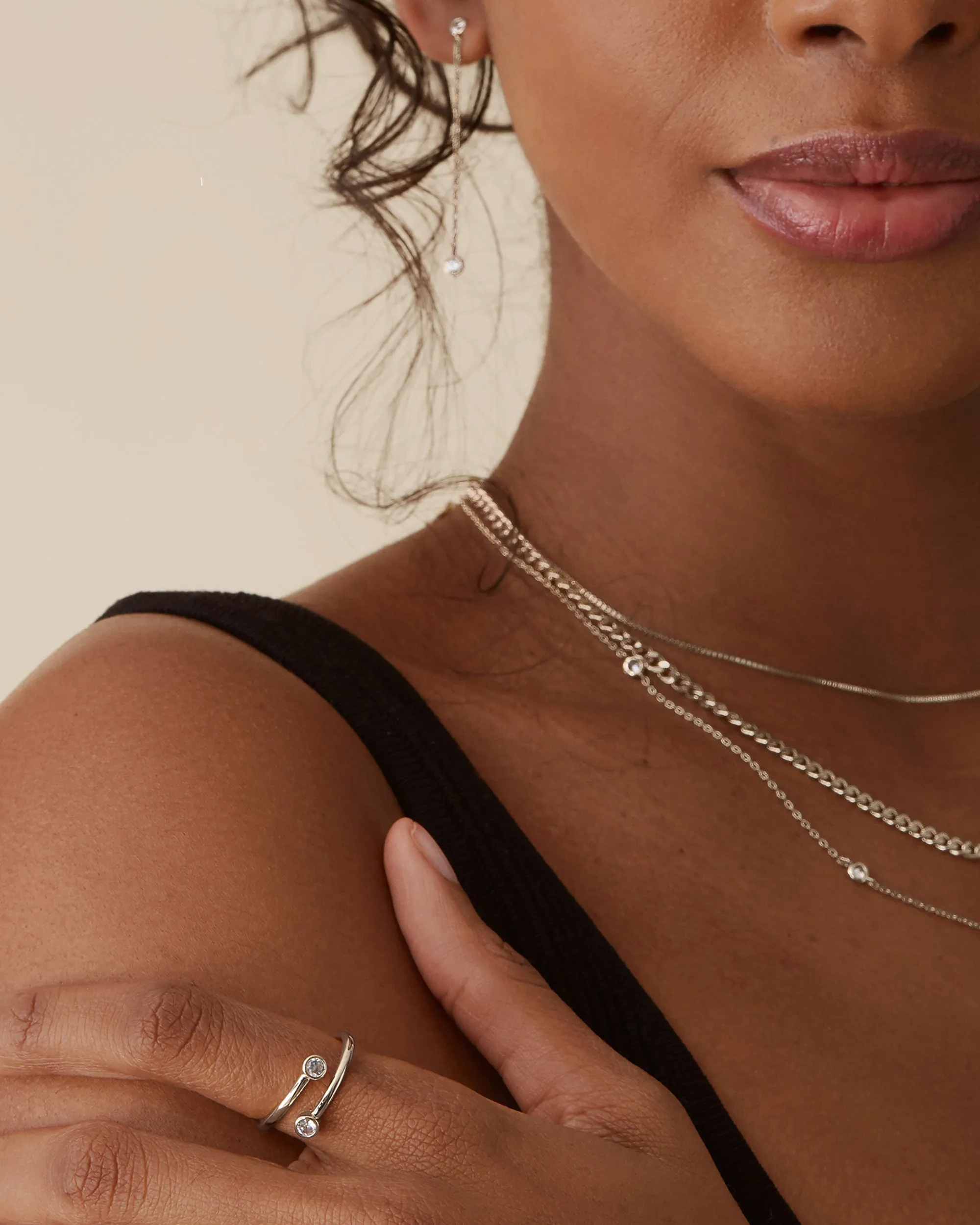 Open Bezel Ring