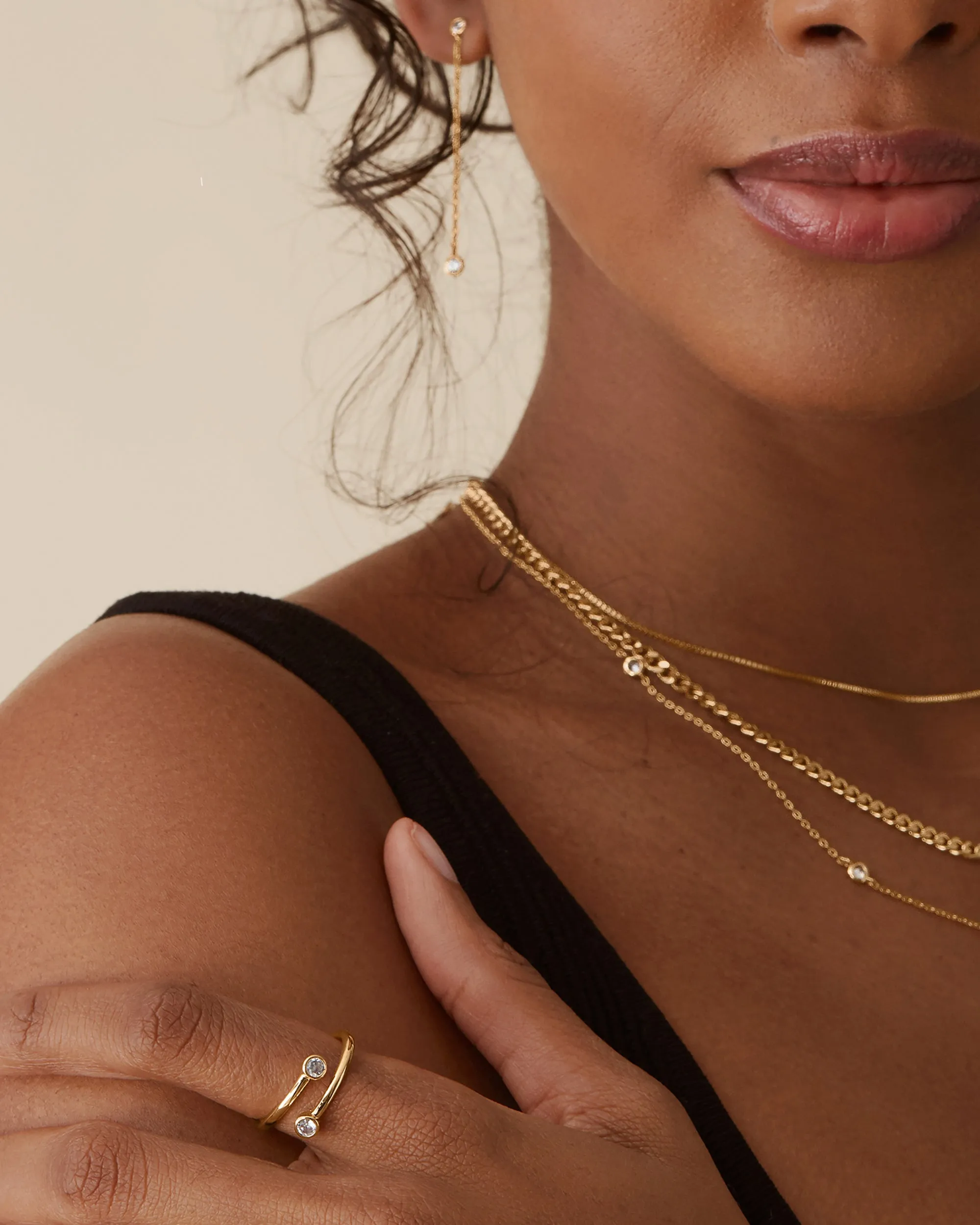 Open Bezel Ring
