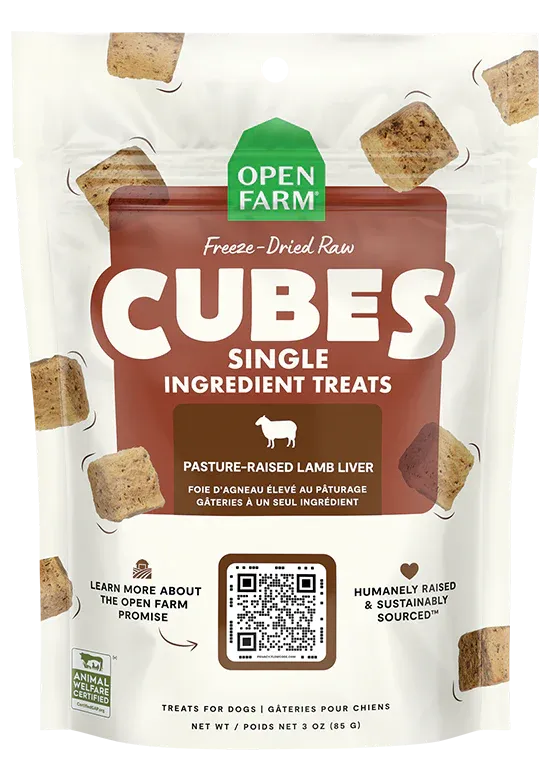 Open Farm Freeze Dried Raw Cubes