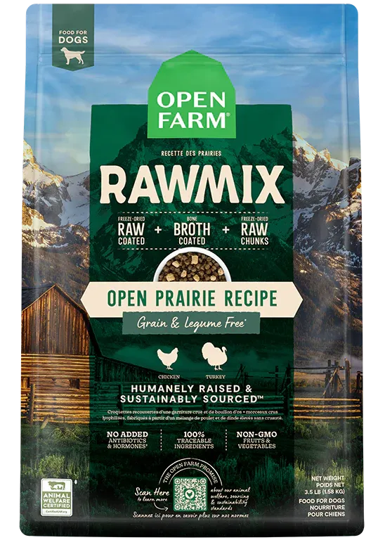 Open Farm Open Prairie RawMix Grain Free