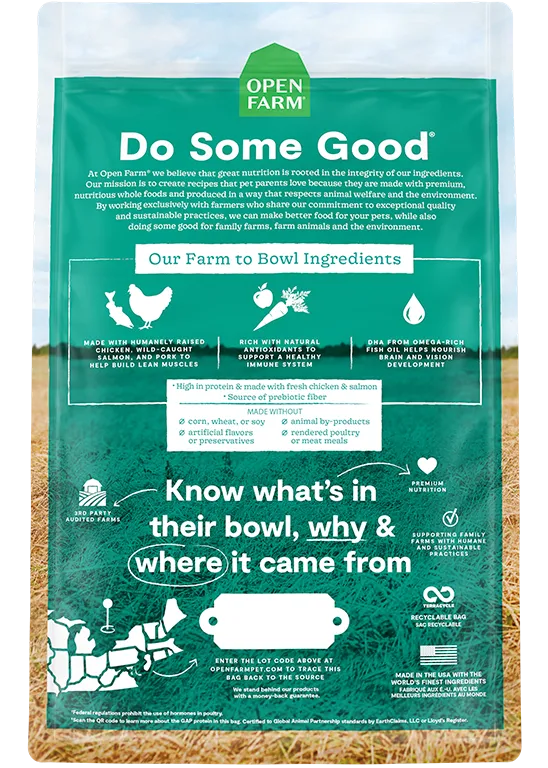 Open Farm Puppy Grain-Free Dry Dog Food