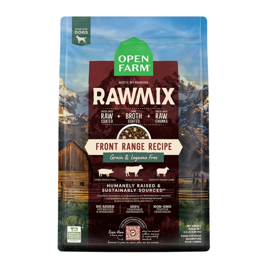 Open Farm RawMix Grain Free Front Range Dog Food