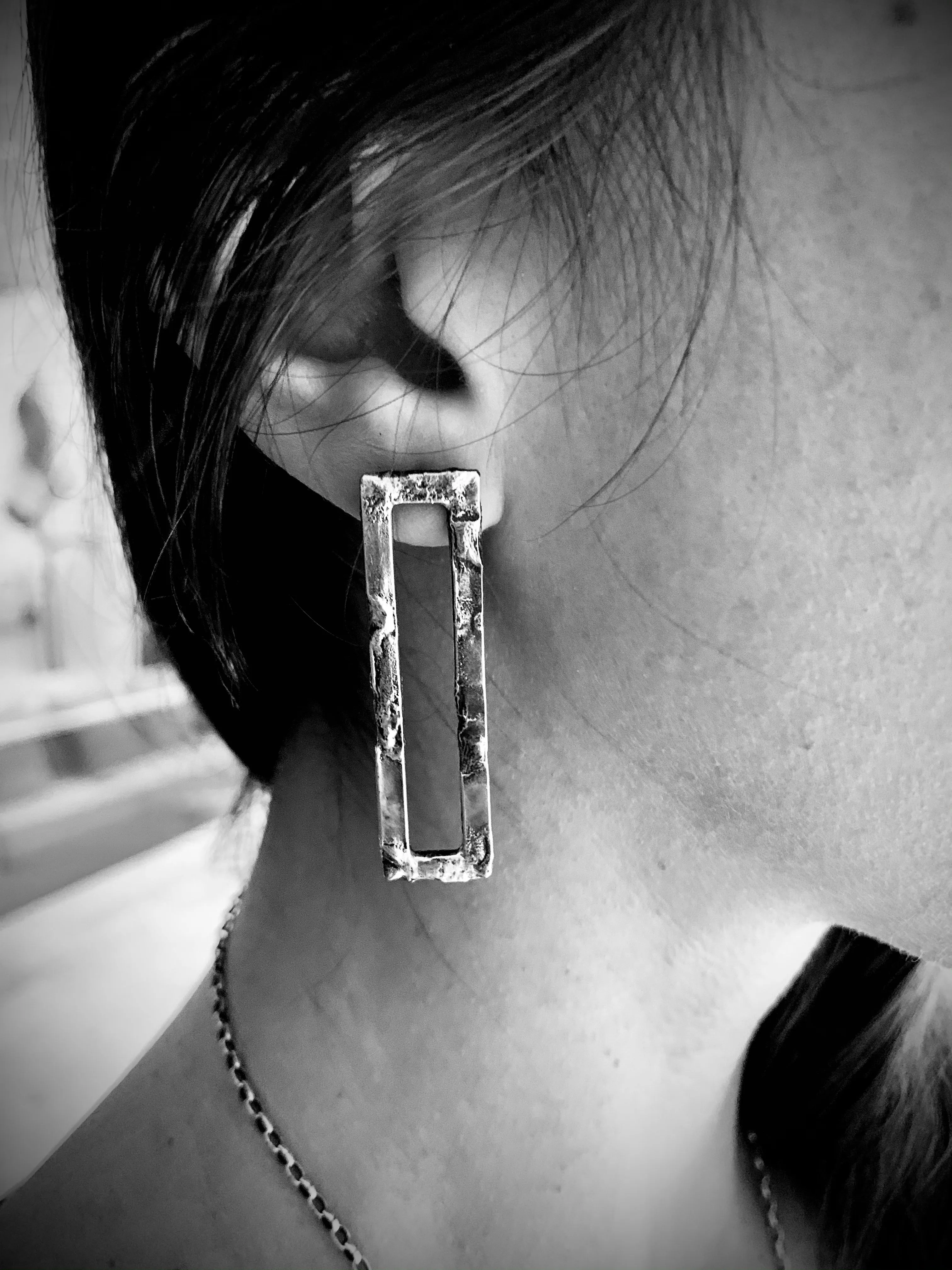Open Frame Earrings