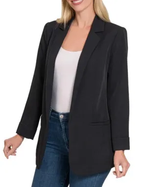 Open Front Blazer