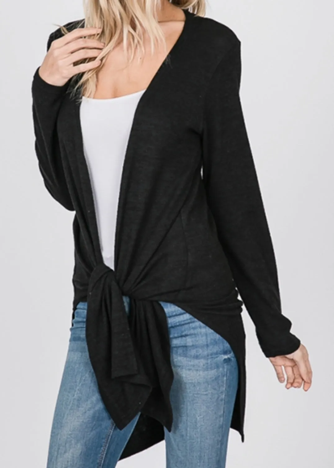 Open Front Cardigan