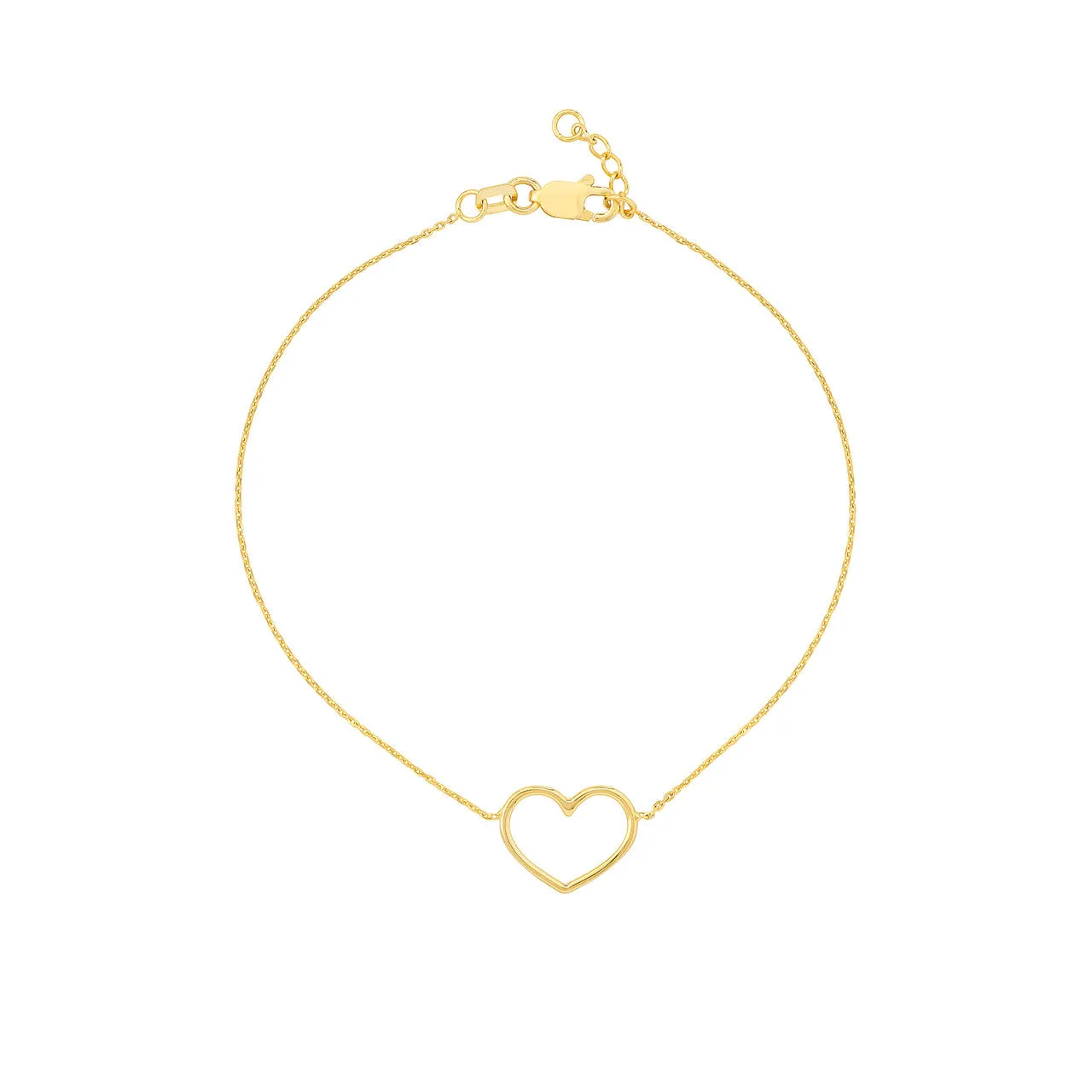 Open Heart Bracelet
