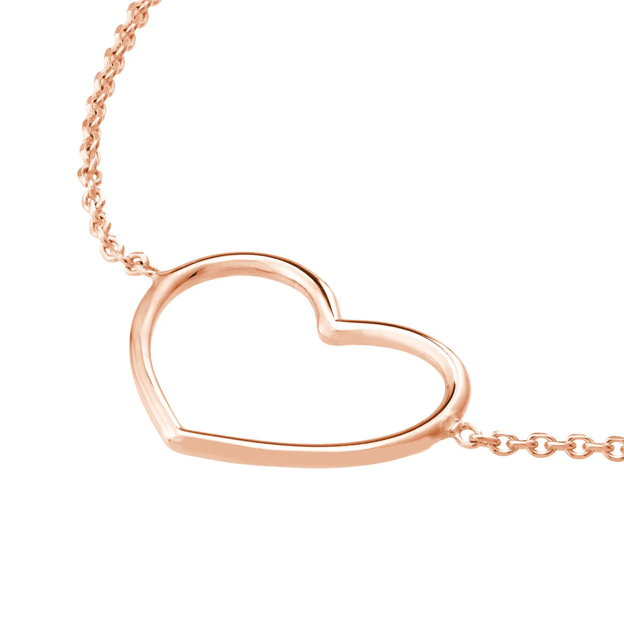Open Heart Bracelet