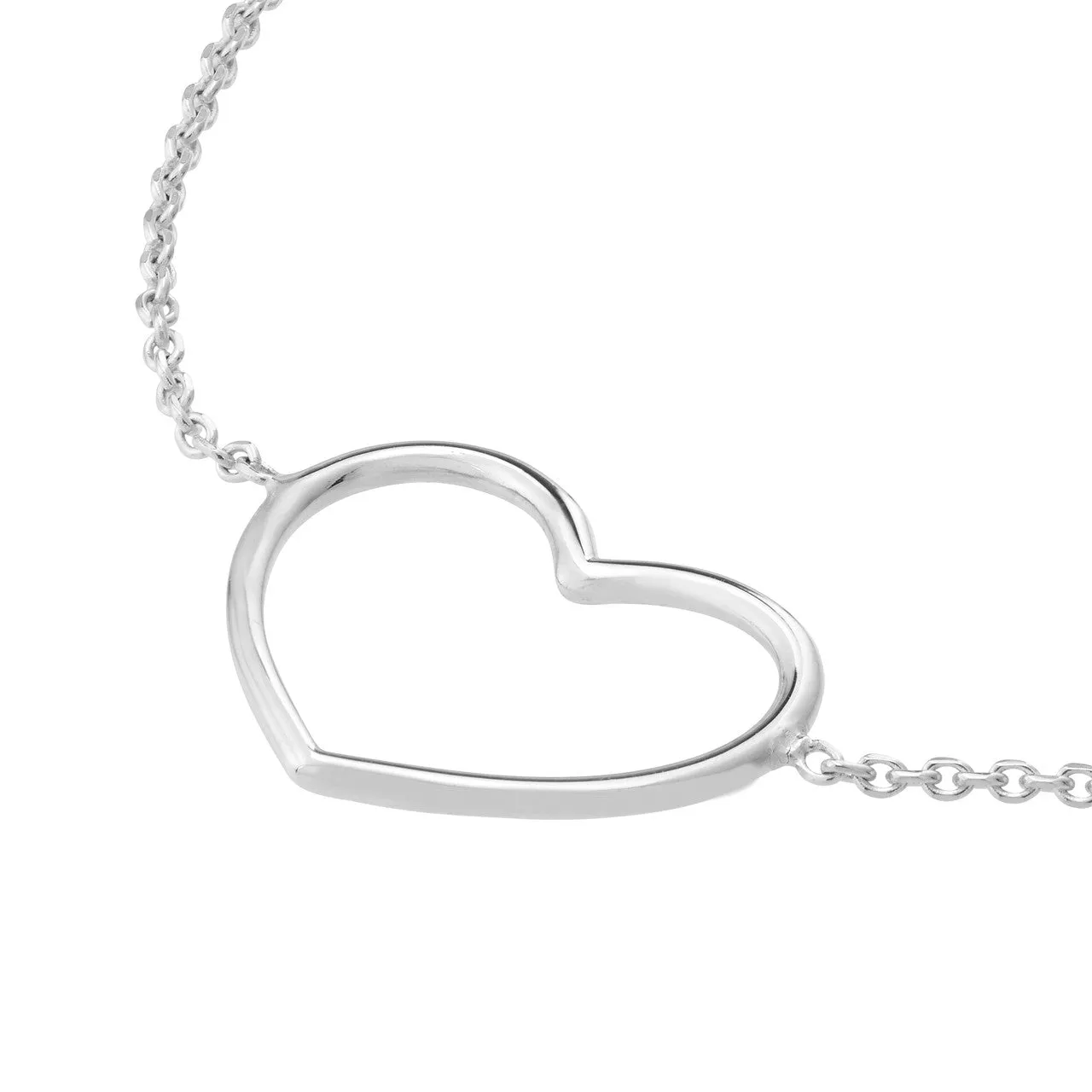 Open Heart Bracelet