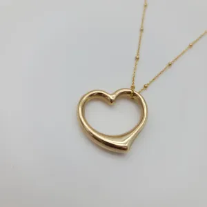Open Heart Necklace