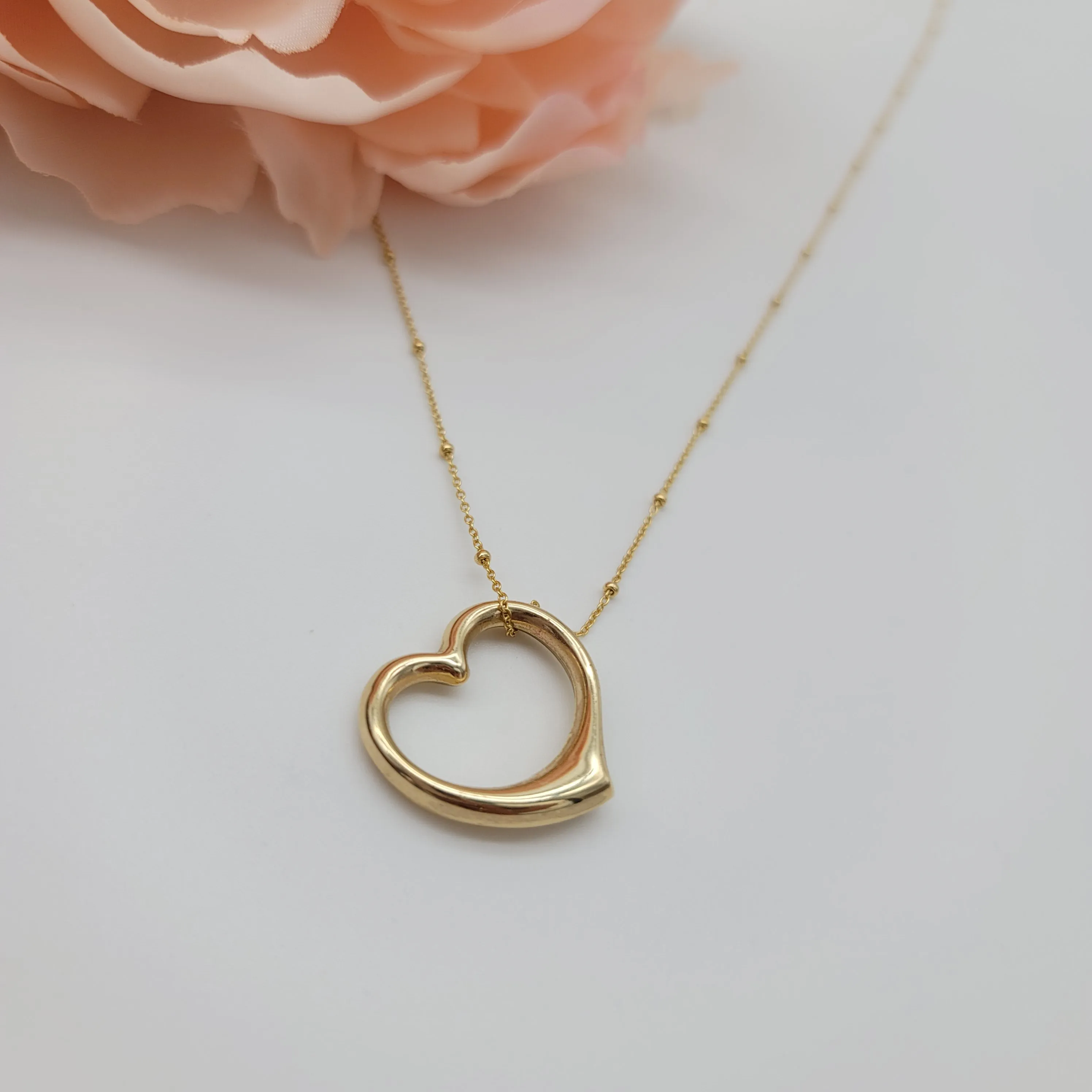 Open Heart Necklace