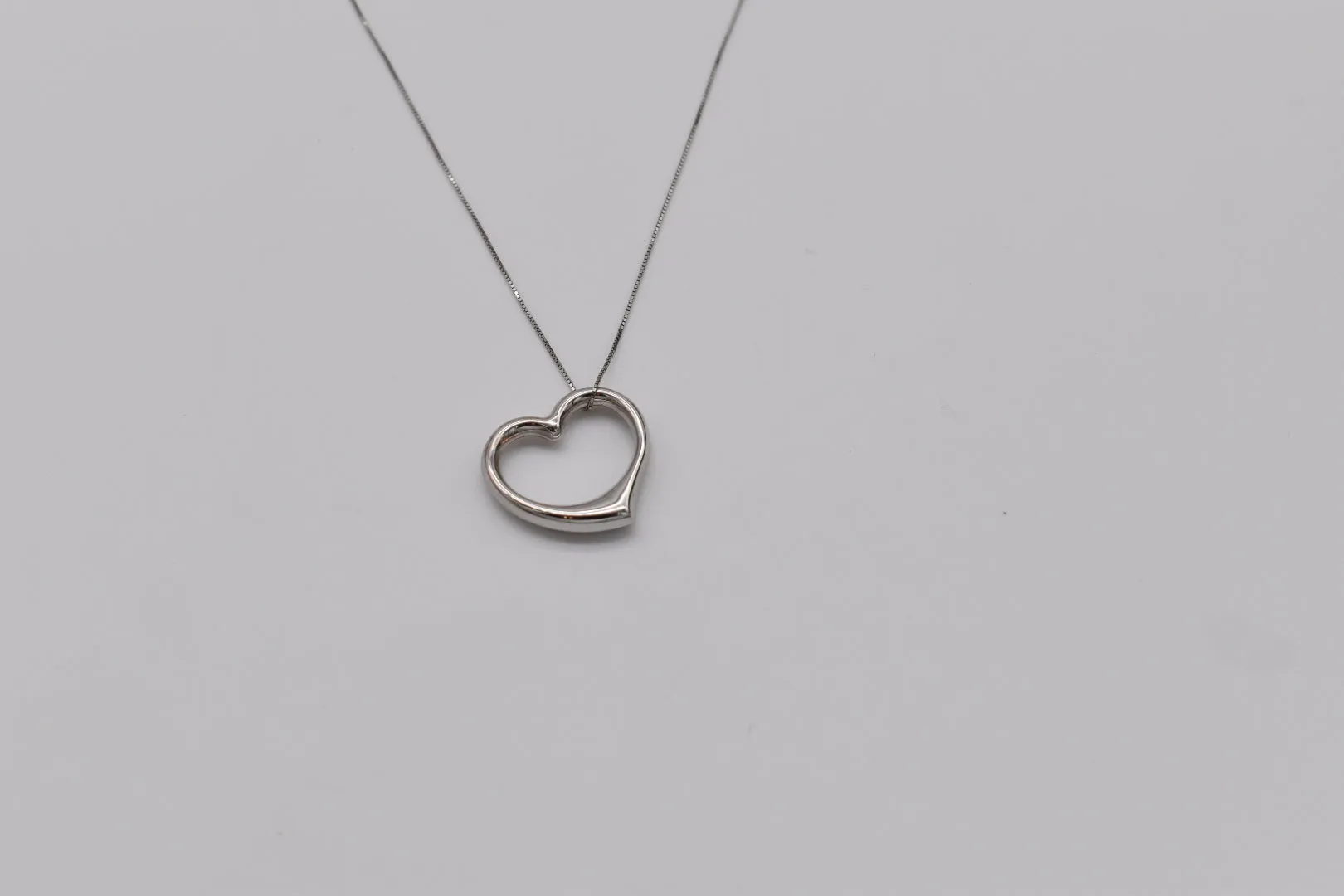 Open Heart Necklace