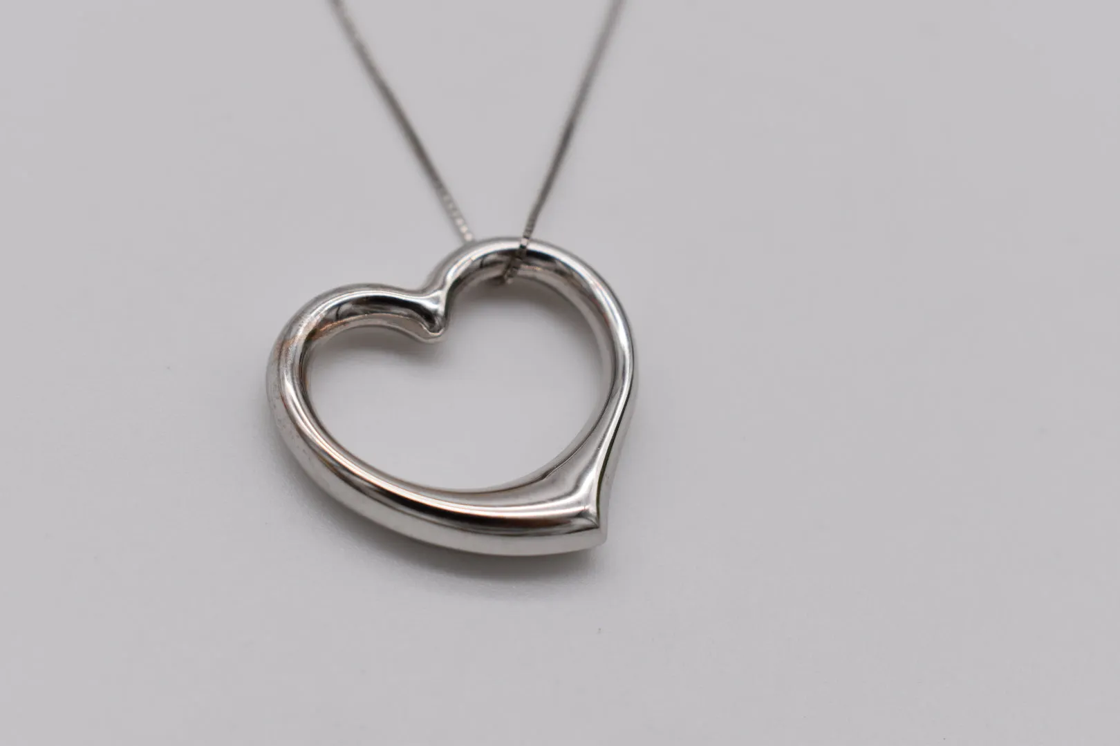Open Heart Necklace