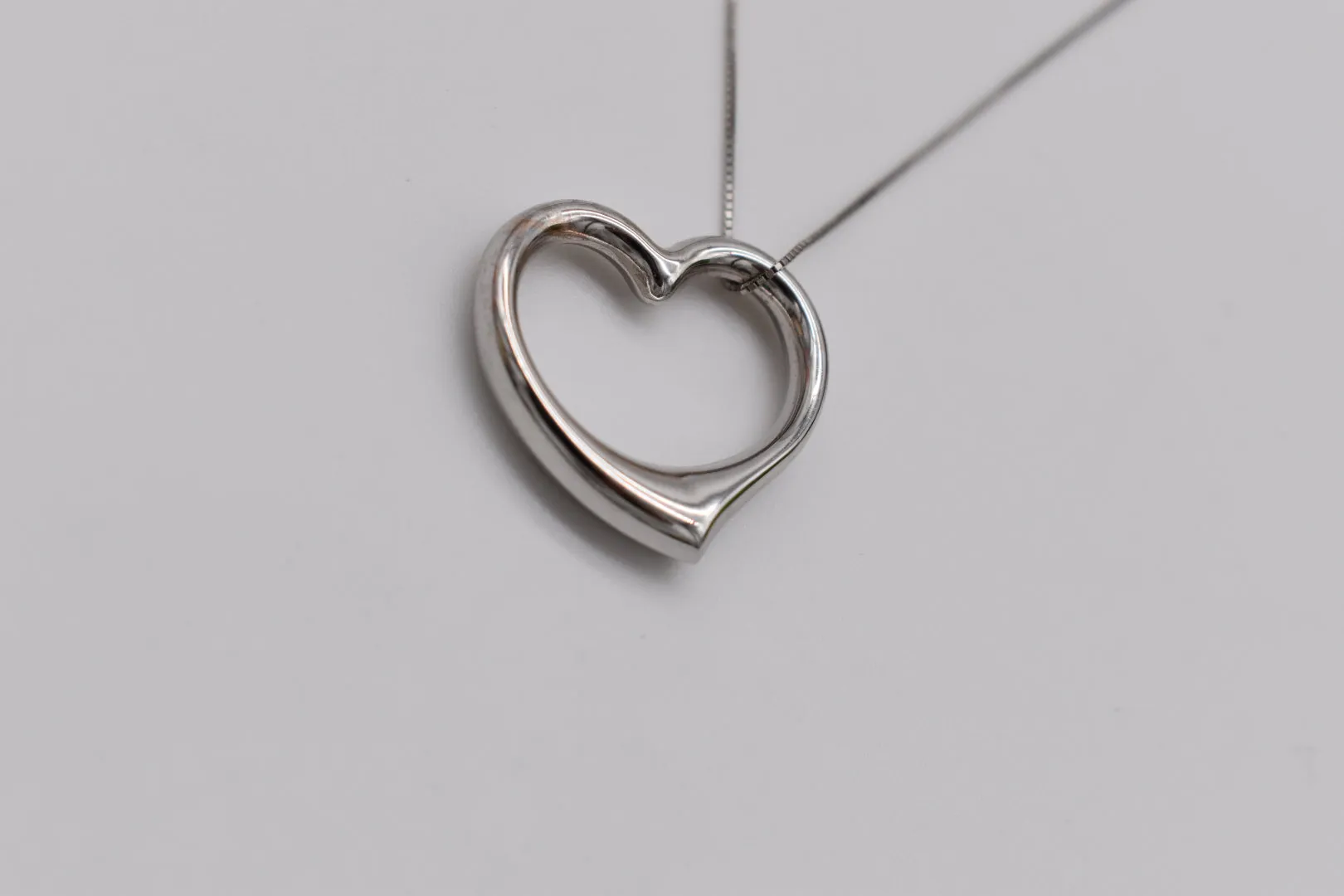 Open Heart Necklace