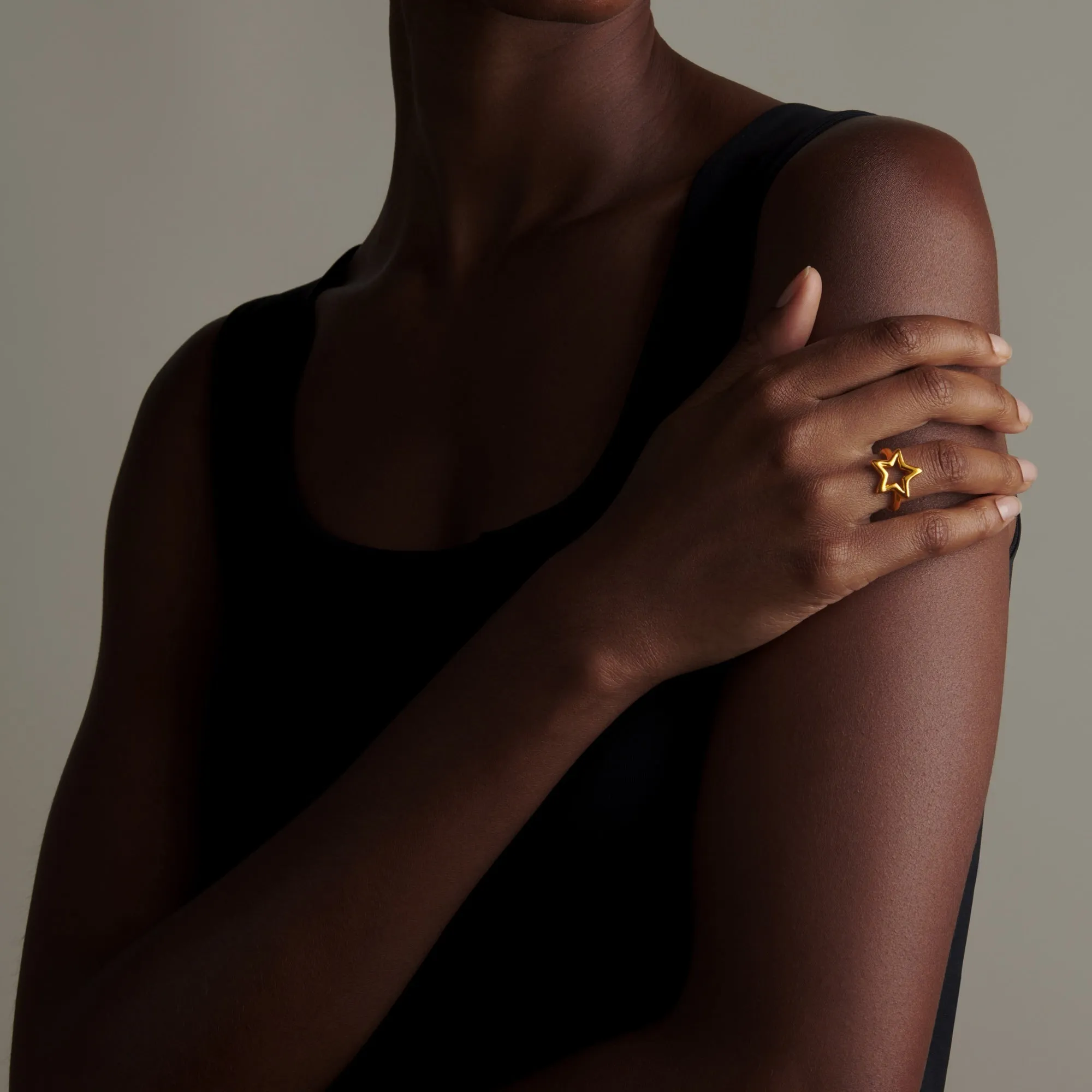 Open Star Ring