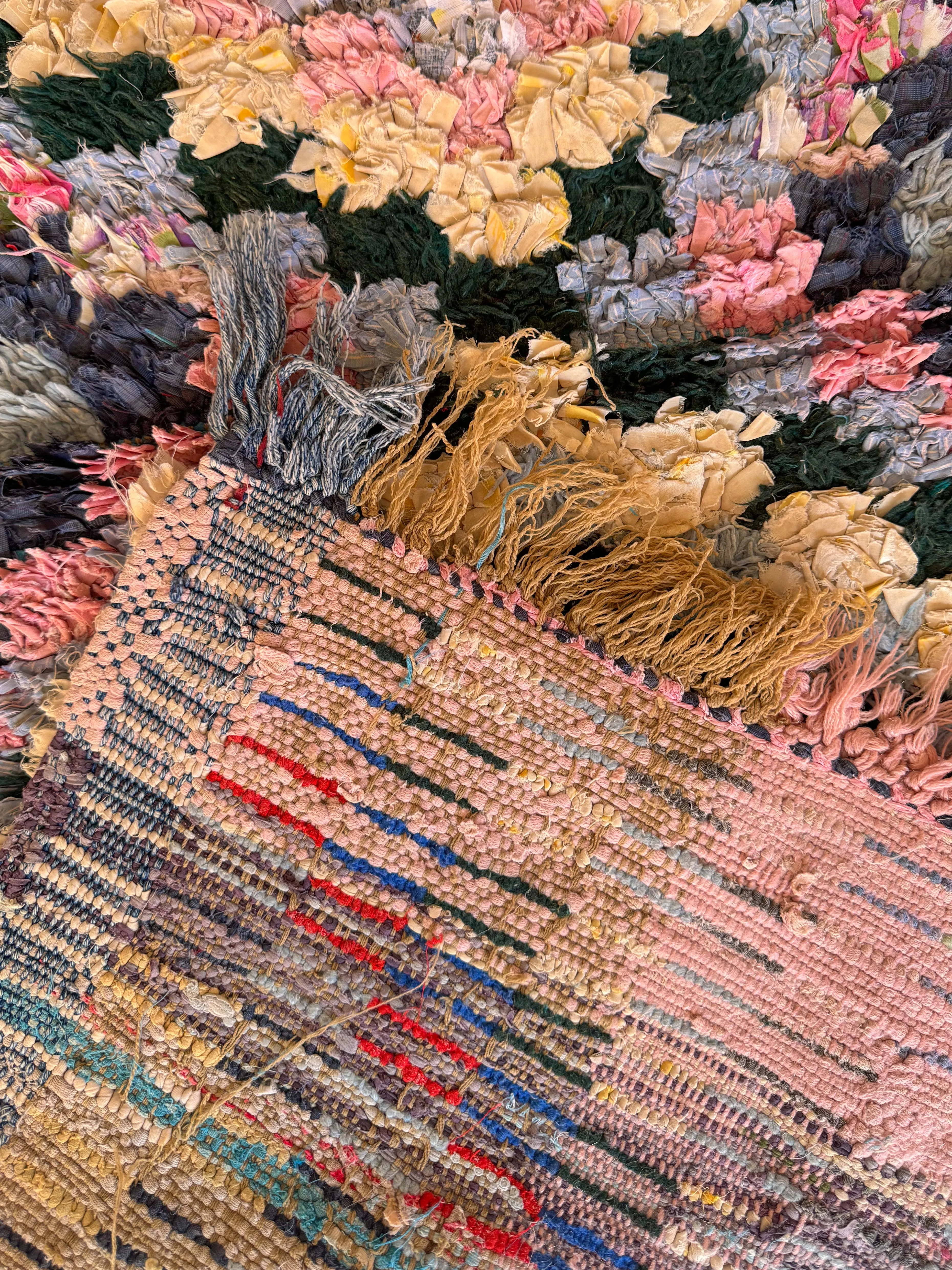 Oued Zem Colorful Geometric Boucherouite
