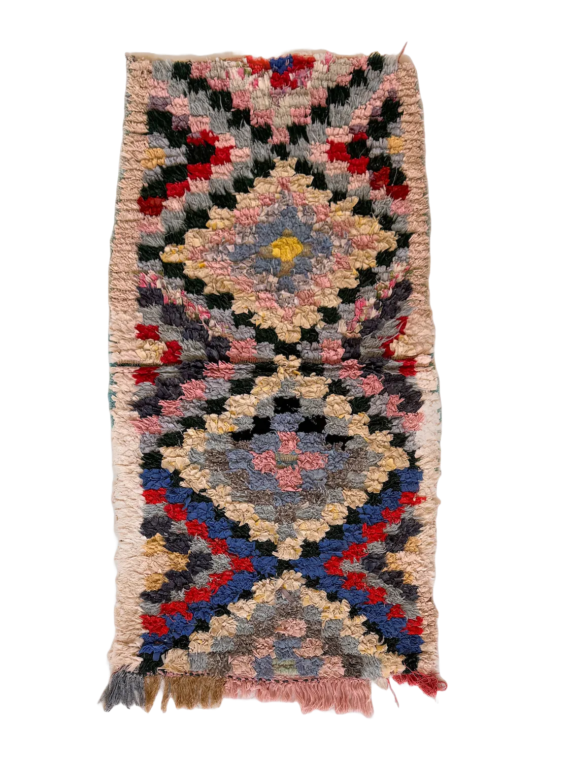 Oued Zem Colorful Geometric Boucherouite