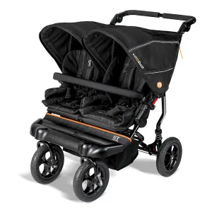 Out n About GT Double Stroller V5 With Free Car Seat Adaptor