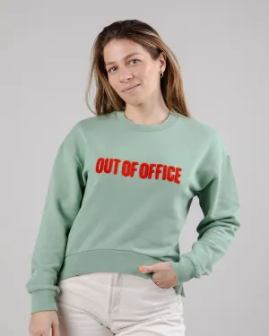 Out of Office Rounded Hem Sweatshirt Mint