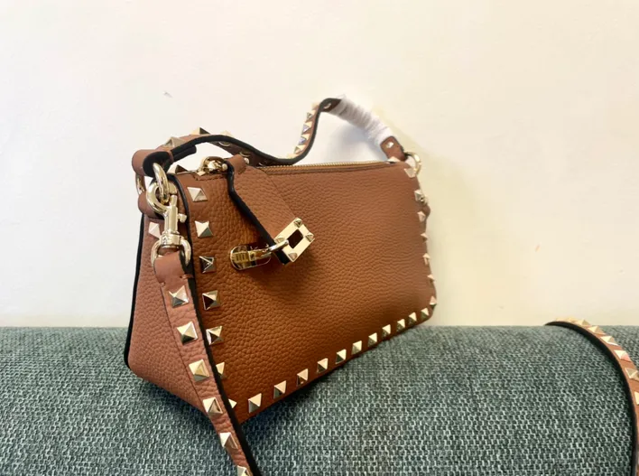 Pebbled Calfskin Crossbody Bag