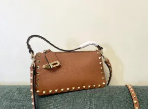 Pebbled Calfskin Crossbody Bag