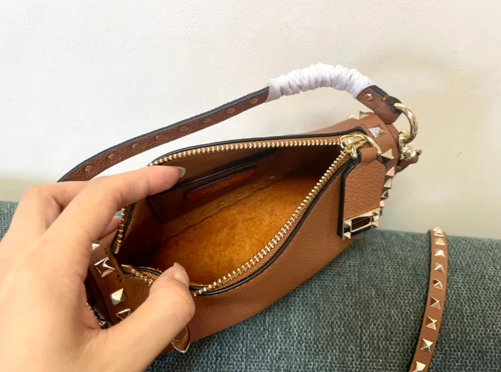 Pebbled Calfskin Crossbody Bag