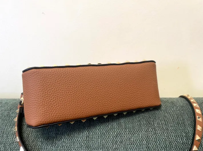 Pebbled Calfskin Crossbody Bag