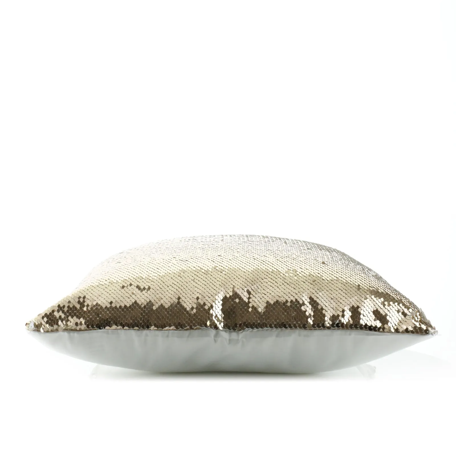 Personalised Sequin Cushion with Elephant Rain Drop Glitter Print and Cute Text