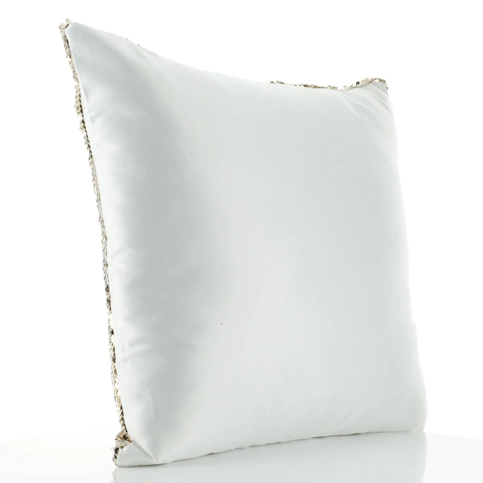 Personalised Sequin Cushion with Giraffe Blue Ice creams and Cute Text