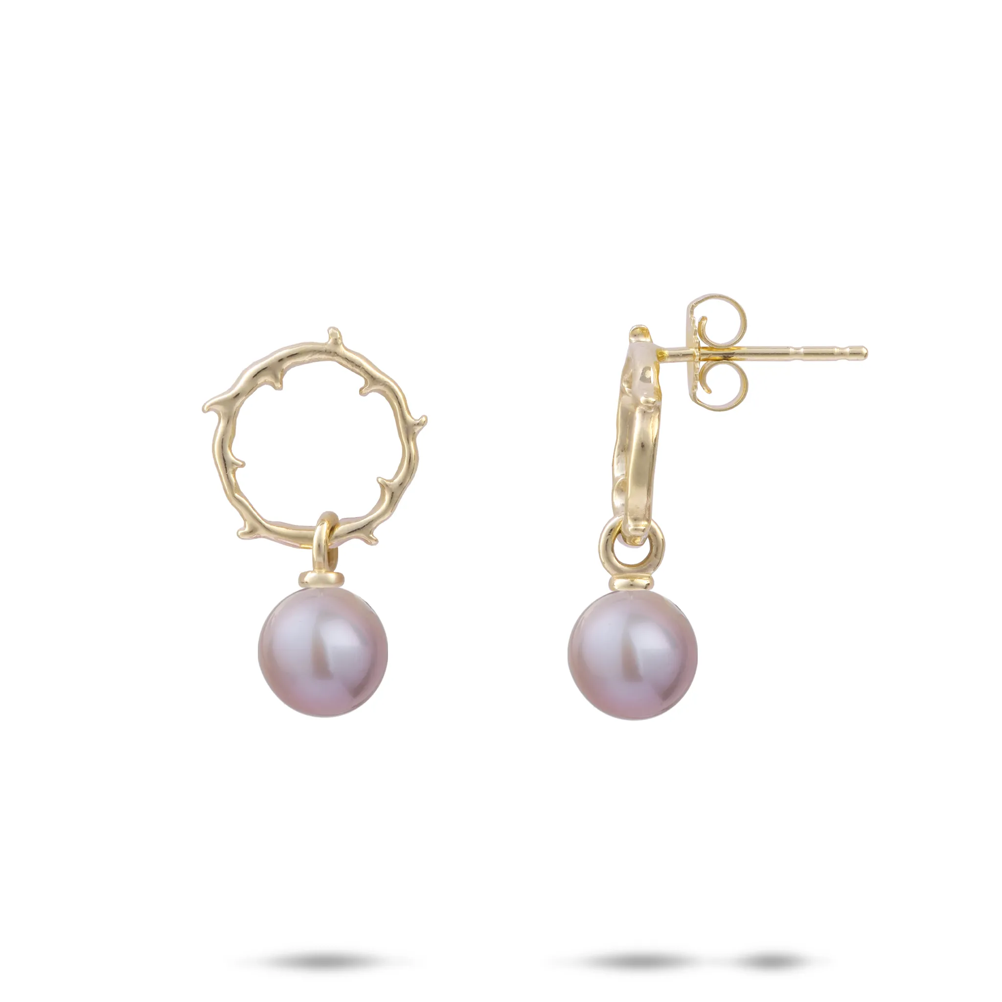 Pick A Pearl Heritage Earrings in Gold - 11mm