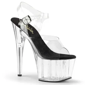 Pleaser Adore 708 Clear/Black