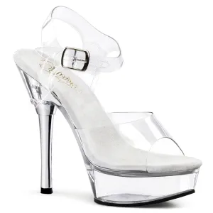 Pleaser Allure 608 Clear